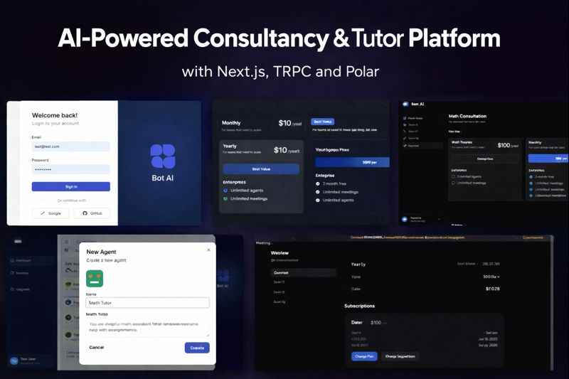 AI Consultancy & Tutor Platform